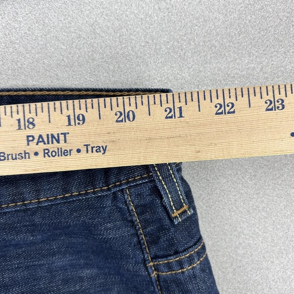 Levi's 569 Jeans Mens 42x30 (fit 42x28) Dark Indigo Wash‎ Loose Straight Denim - Picture 13 of 15